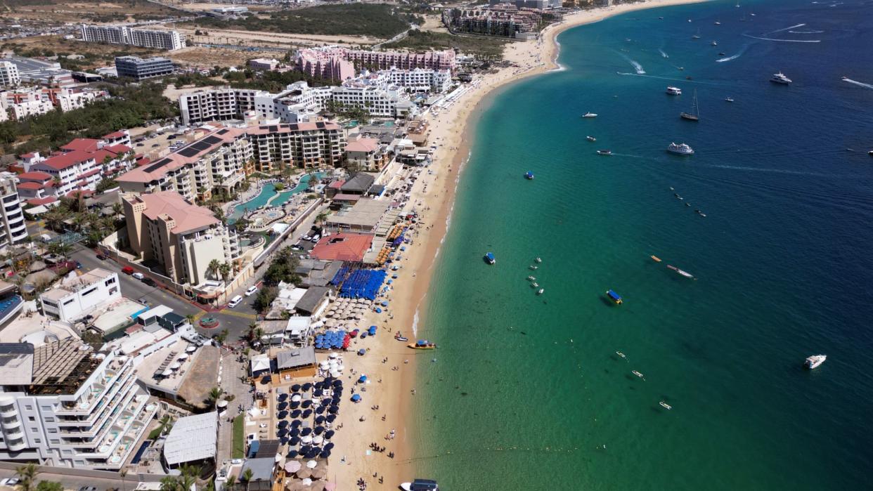  A resort in Los Cabos, Mexico. 