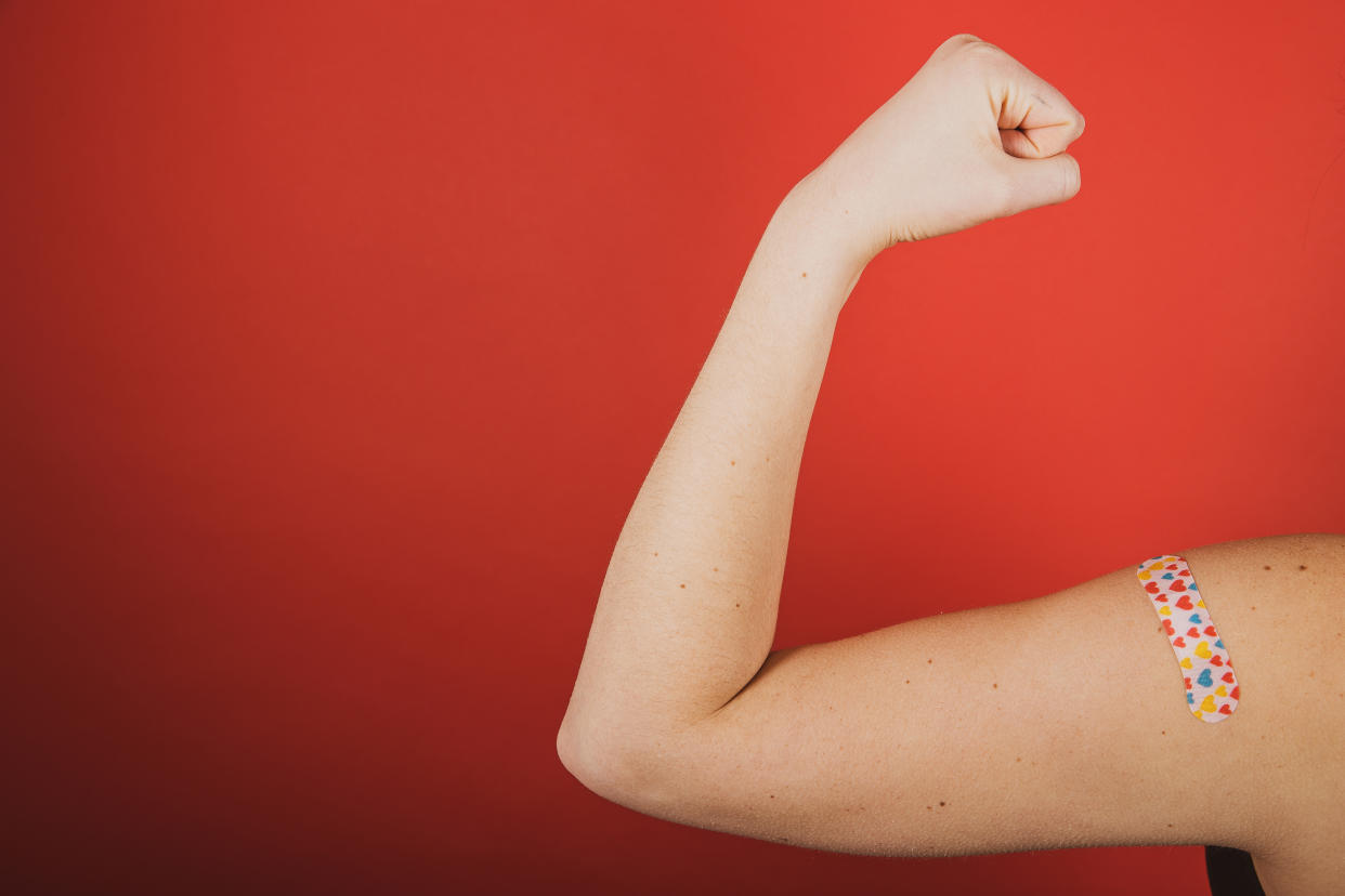 Getting vaccinated againat COVID-19 has sparked some conflicts among friends and family members.(Photo: Getty Creative stock photo)