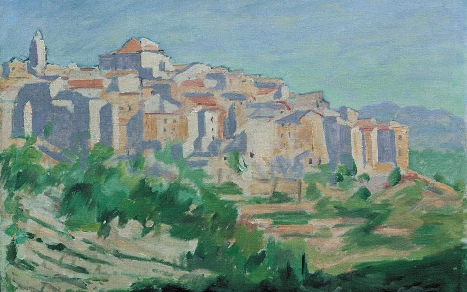 The painting of Tourrettes-sur-Loup - Churchill Heritage Ltd