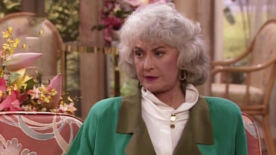 Bea Arthur as Dorothy Zbornak in The Golden Girls episode 