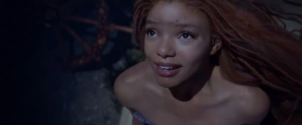 PHOTO: Halle Bailey appears as Ariel in a still for the upcoming film, “The Little Mermaid.” (Walt Disney Studios)