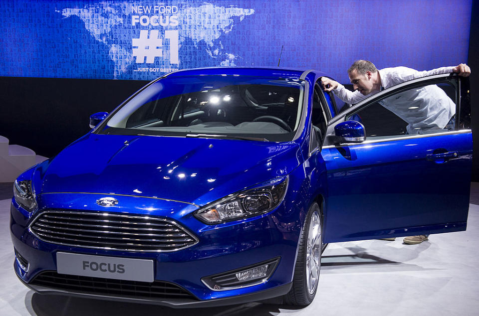 <p>No. 2 least reliable car: Ford Focus <br> Price as tested: $20,485 to $40,990 <br> (Photo by Jens Schlueter/Getty Images) </p>