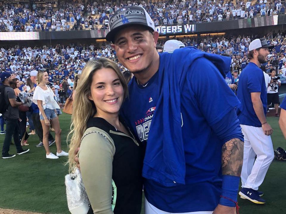 Manny Machado and Yainee Alonso