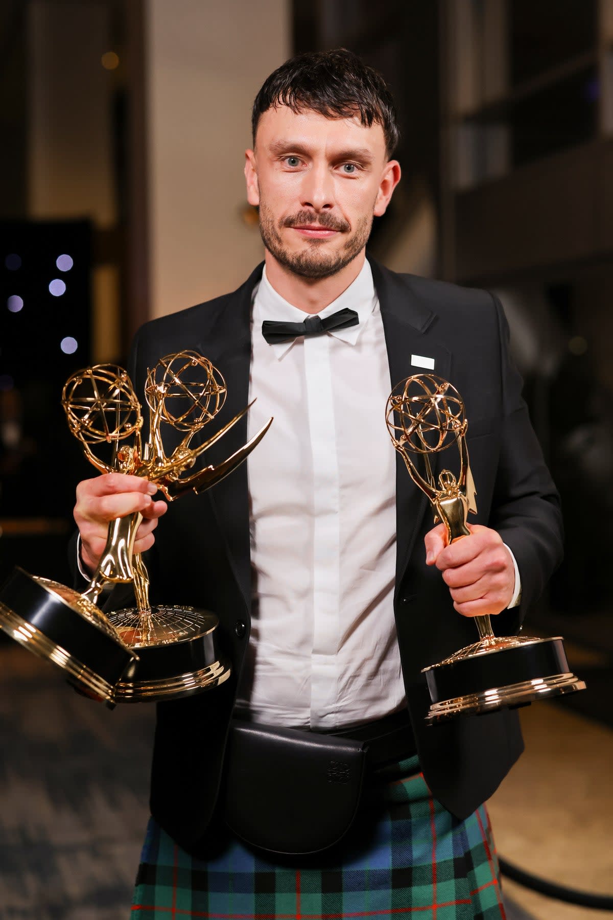 Richard Gadd thanked his parents from the stage (Mark Von Holden/Invision for the Television Academy/AP Content Services) (AP)