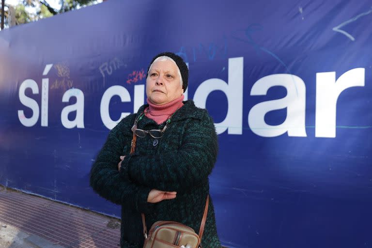 María Inés Reinoso, una jubilada de 75 años, asegura que en San Isidro se vive mucho mejor que en municipios del sur del conurbano