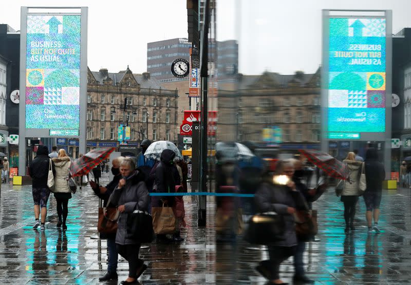 Outbreak of the coronavirus disease (COVID-19) in Newcastle Upon Tyne