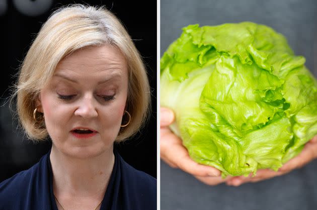 Liz Truss's time in office has been outlasted by a lettuce (Photo: Getty)