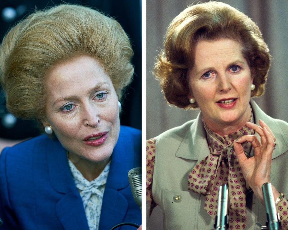 Gillian Anderson / Margaret Thatcher