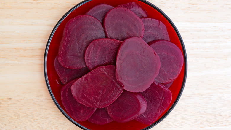 Canned beets