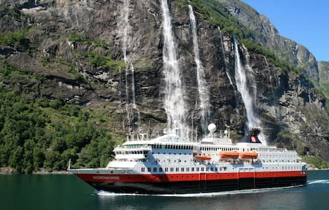 MS Nordnorge - Credit: Lars Lund/Hurtigruten