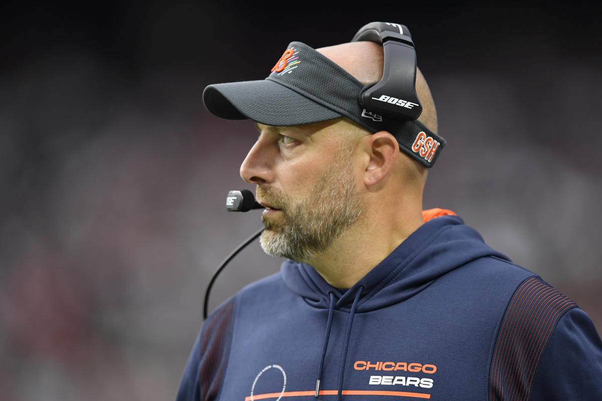 Bears coach Matt Nagy to miss 49ers game because of COVID-19