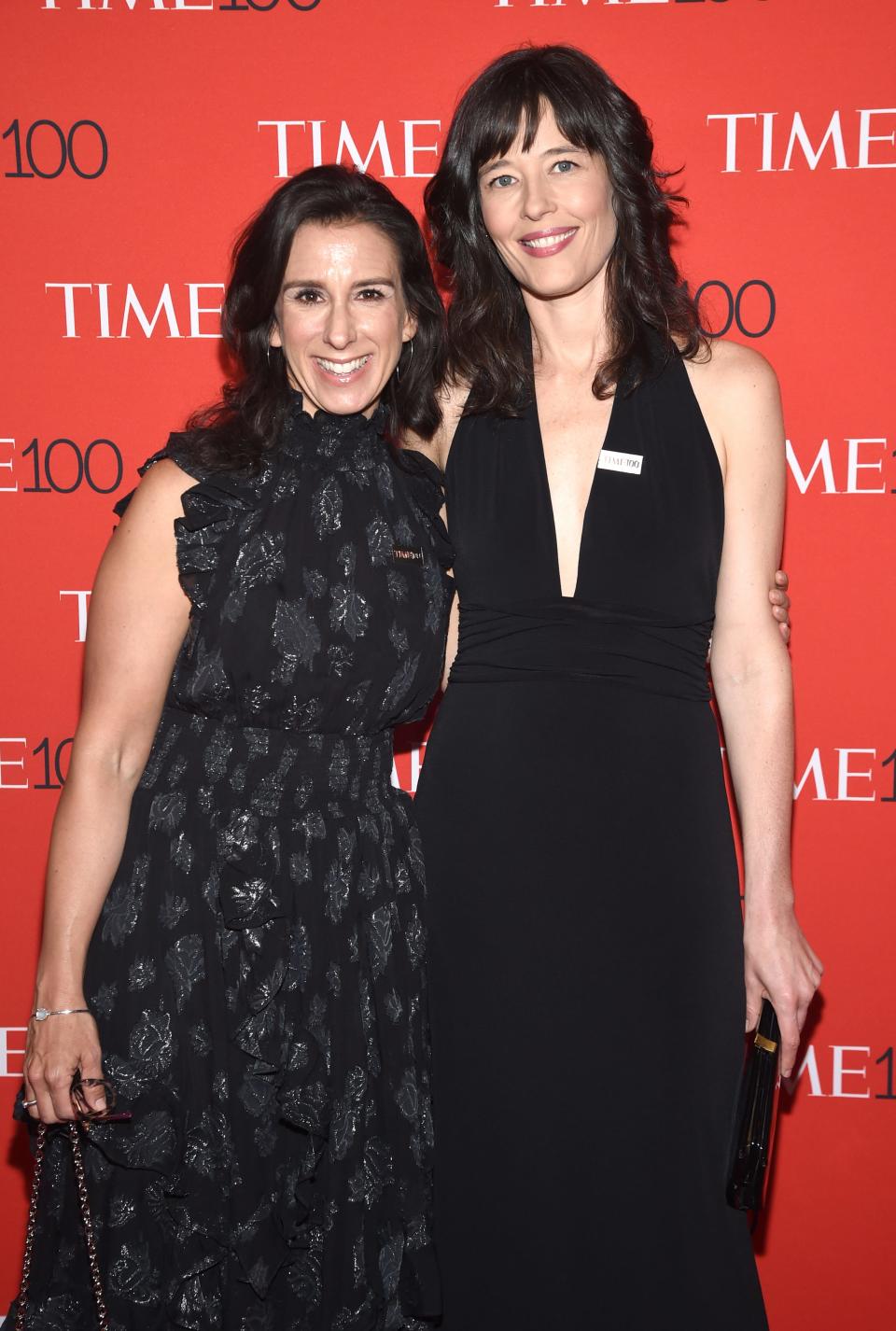 Jodi Kantor, left, and Megan Twohey at the Time 100 Gala on April 24, 2018, in New York.