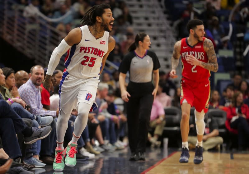 NBA: Detroit Pistons at New Orleans Pelicans