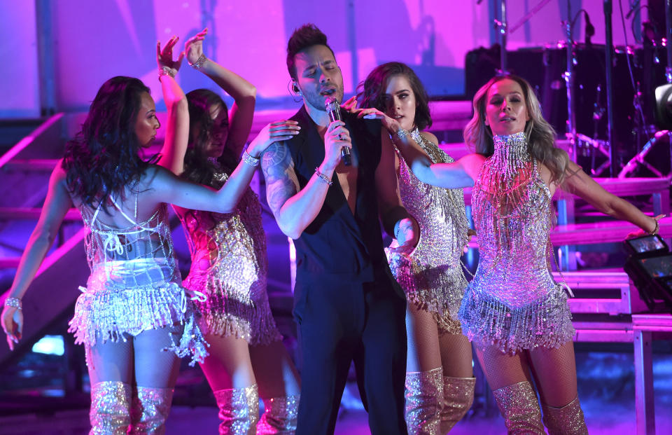 FILE - Prince Royce performs at the 20th Latin Grammy Awards on Nov. 14, 2019, in Las Vegas. The singer turns 32 on May 11. (AP Photo/Chris Pizzello, File)