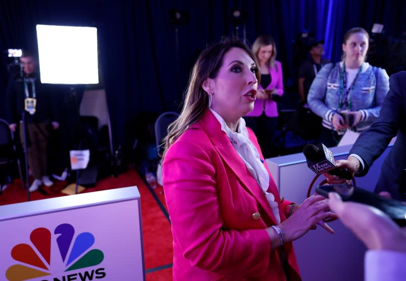 Past RNC Chair Ronna McDaniel. (Photo by Anna Moneymaker/Getty Images)