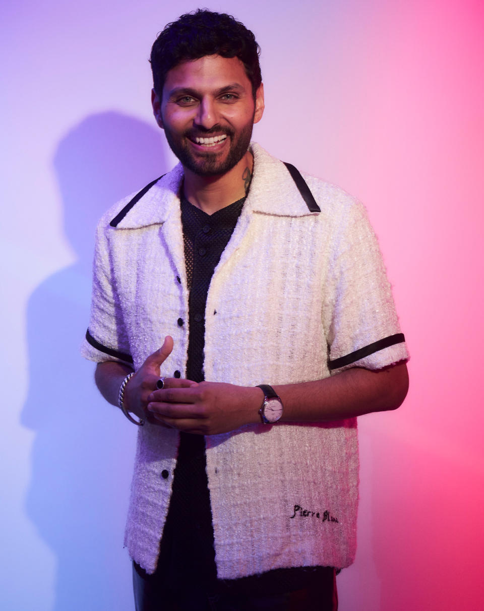 <p>Author and life coach <a href="https://people.com/books/jay-shetty-announces-new-book-8-rules-of-love/" rel="nofollow noopener" target="_blank" data-ylk="slk:Jay Shetty;elm:context_link;itc:0;sec:content-canvas" class="link ">Jay Shetty </a>was nominated for best podcast for his <em>On Purpose. </em></p>