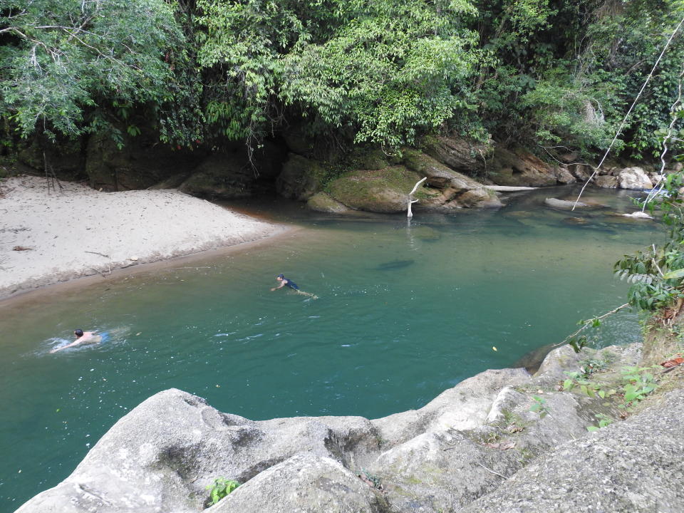 Un charco como el del Poira es una piscina natural que tiene al menos 4 metros de profundidad/Foto: Juan Uribe