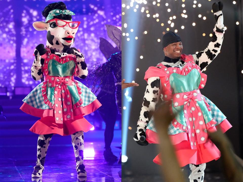 The Cow is Ne-Yo on "The Masked Singer."