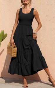 Pretty Garden maxi sundress