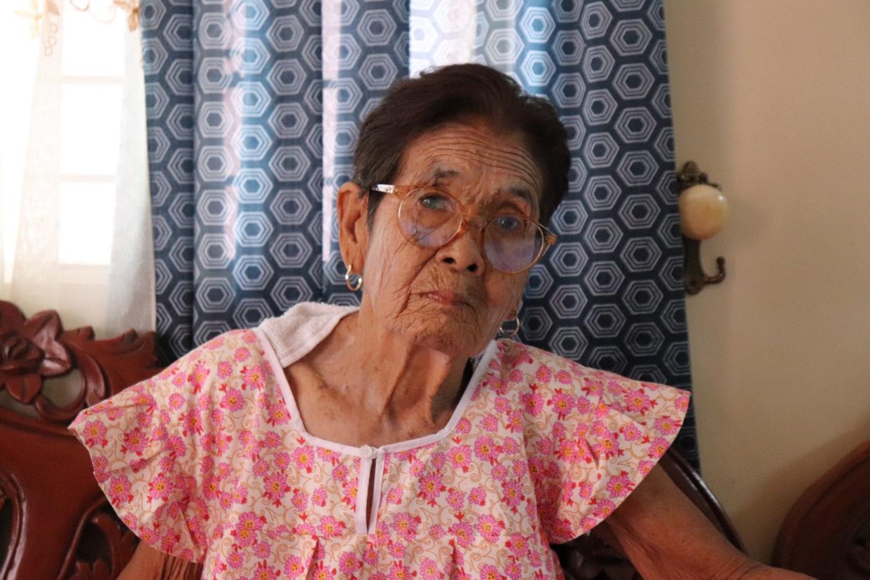 Maria Quilantang, a Filipino comfort woman