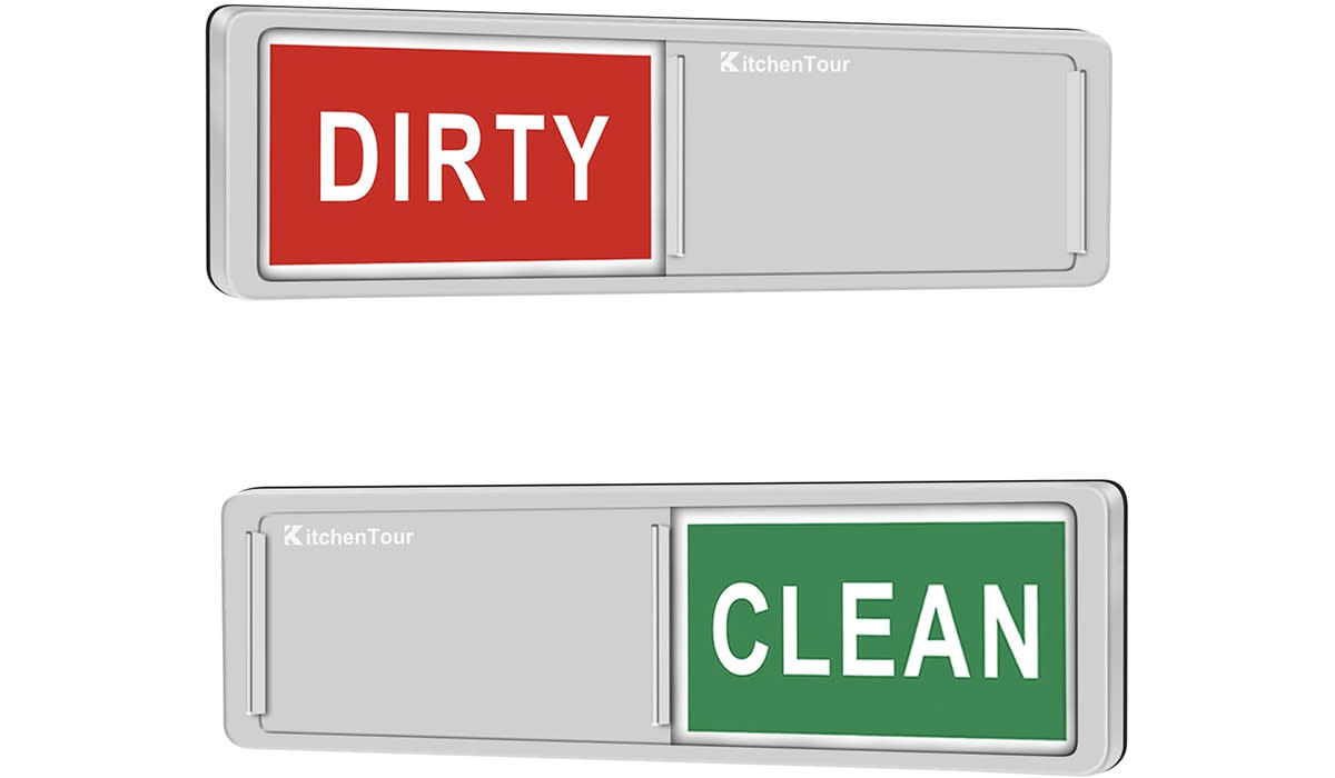 Dirty and Clean dishwasher stickers