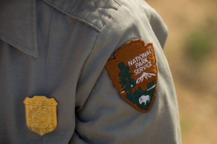 National Park Service NPS ranger badge