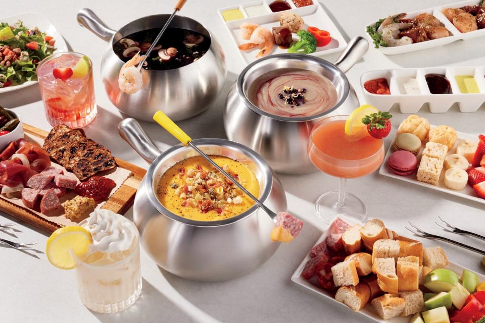 Visit the Melting Pot at the Avenue Viera on Wednesdays and try the new BFFF (Best Fondue Friends Forever) menu.