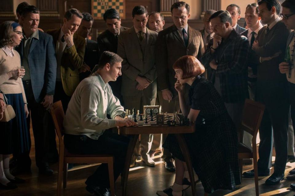 A man’s world? The Queen’s Gambit tells the story of a brilliant female chess prodigy during Fifties AmericaNetflix