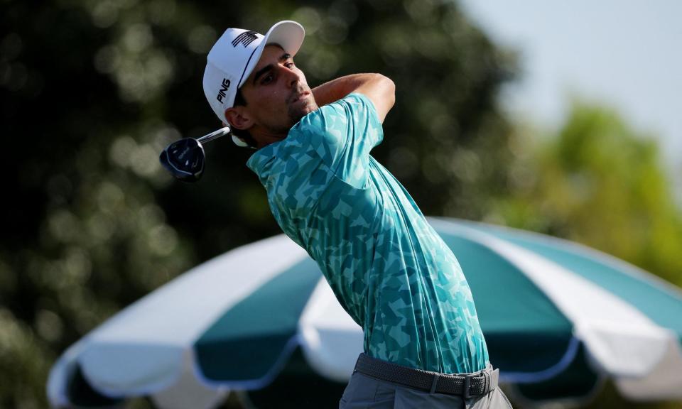 <span>Chile's Joaquín Niemann received a special invite to Augusta this year after joining LIV Golf in 2022.</span><span>Photograph: Brian Snyder/Reuters</span>