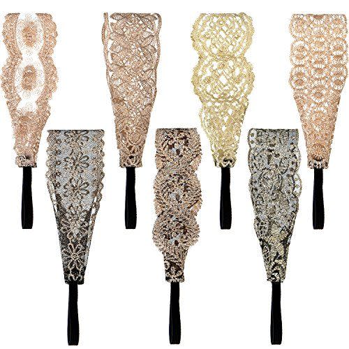 9) Stretch Lace Headbands