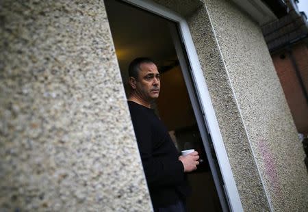 Former British soldier Rob Lawrie poses during an interview with Reuters at his home in Guiseley, Britain January 6, 2016. REUTERS/Darren Staples