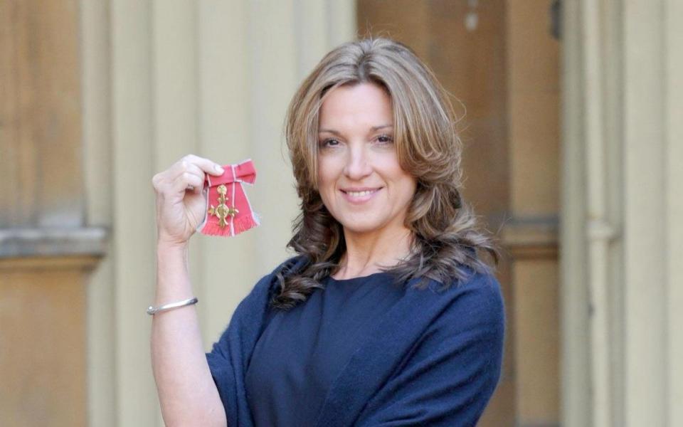 Broccoli in 2008, after receiving her OBE from The Queen - PA