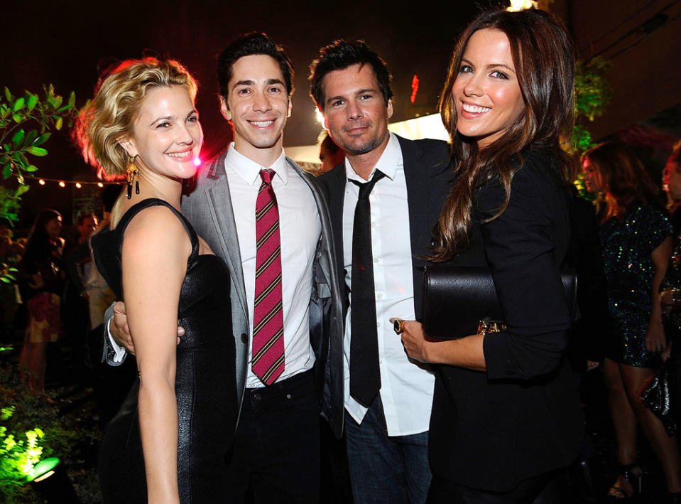 Whip It LA Premiere 2009 Drew Barrymore Justin Long Len Wiseman Kate Beckinsale