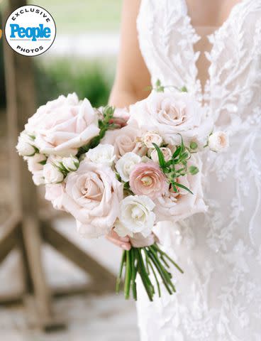 <p>Tiffany Maysonet Photography</p> Kristi Ford's wedding bouquet