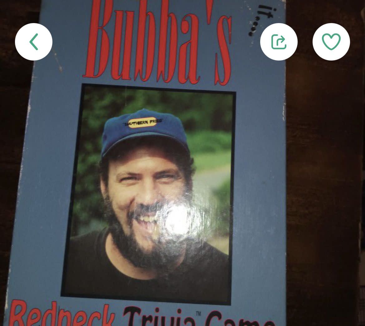 bubba's redneck trivia game on offerup