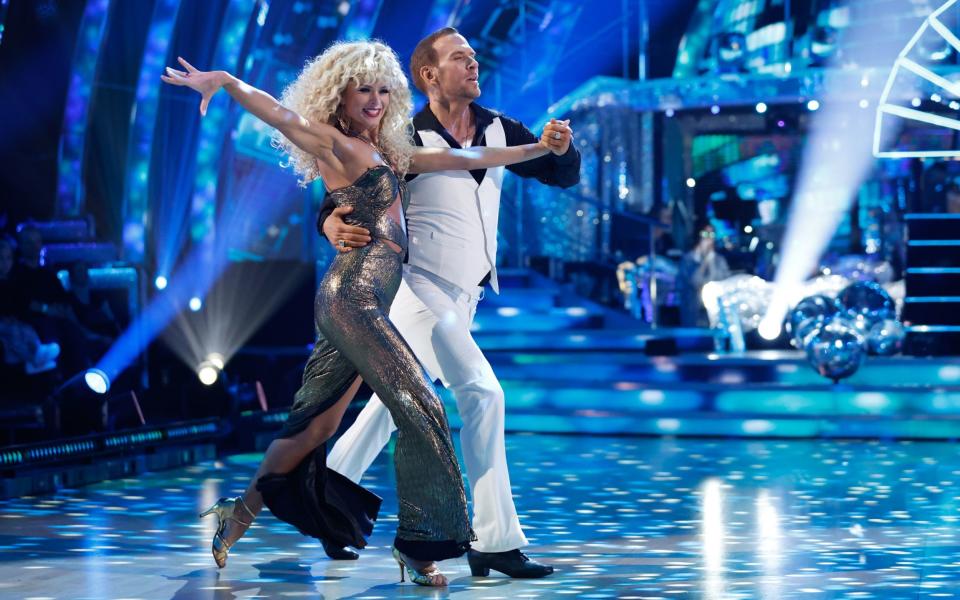 Nadiya Bychkova and Matt Goss reprised their samba - Guy Levy/BBC