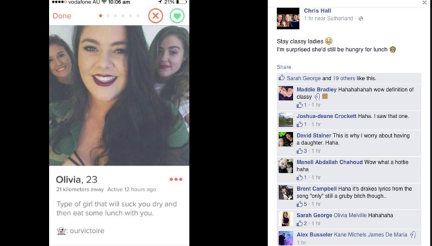 An Australian Man Just Pled Guilty to Sexist Online Harassment on Tinder 