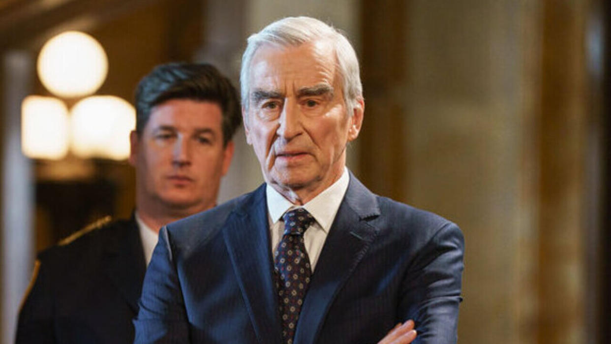  Sam Waterston as Jack McCoy in Law and Order Season 22 finale 