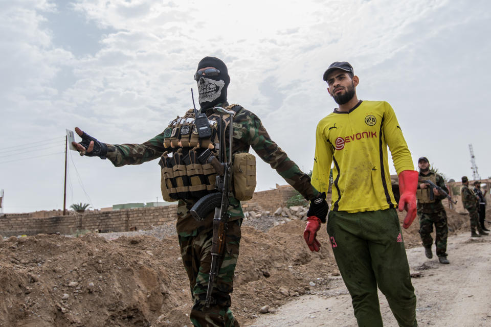 On patrol with the Iraqi militia hunting the last remnants of the Islamic State group