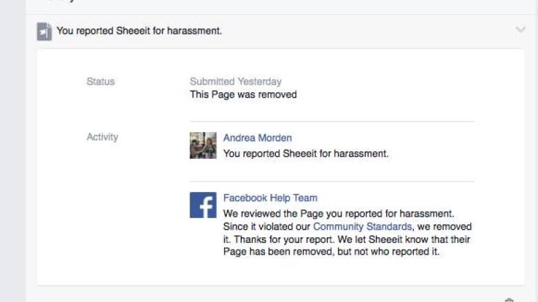 Facebook user page accused of racism removed after CBC inquiry