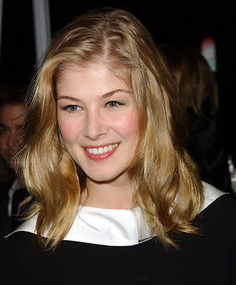 Rosamund Pike at the Beverly Hills premiere of Focus Features' Atonement