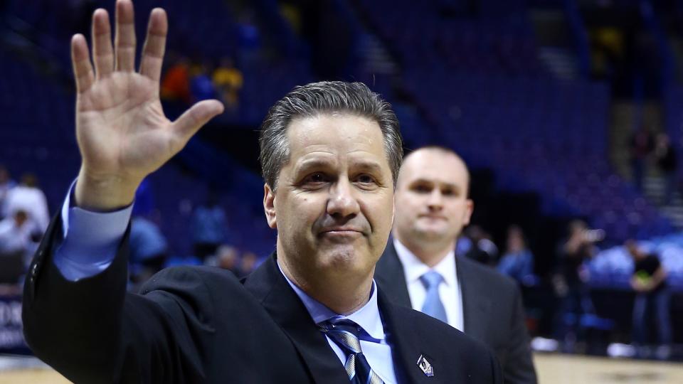 John Calipari's 15-year run at Kentucky is ending in surprising fashion as he's reportedly taking the head coaching job at Arkansas, a fellow SEC program. (Photo by Andy Lyons/Getty Images)