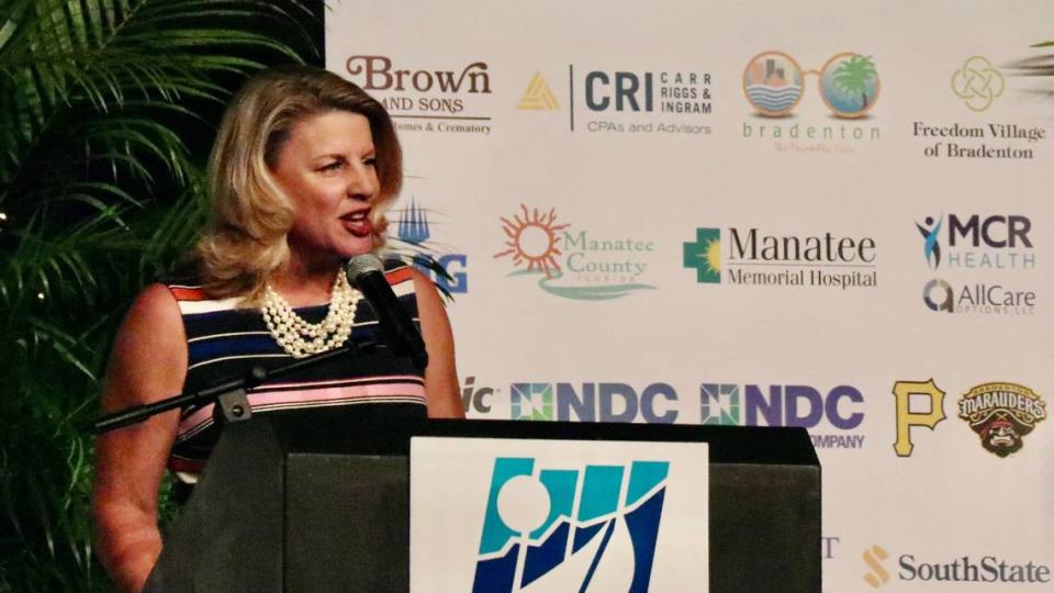Jacki Dezelski, president and CEO of the Manatee Chamber of Commerce, said employers have created 4,800 jobs in Manatee County in the past 12 months.
