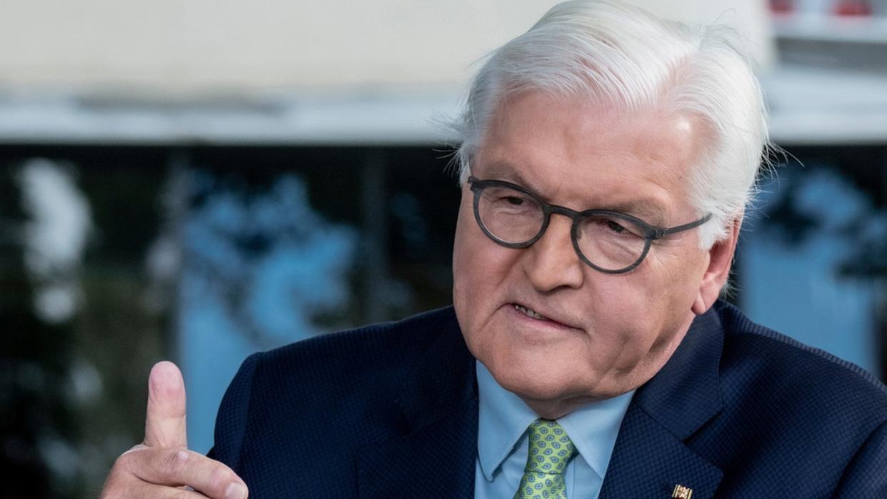 Bundespräsident Frank-Walter Steinmeier: «Wenn es dabei bleibt, dann wird es eine nachhaltige, negative Veränderung zu den westlichen Staaten geben.»