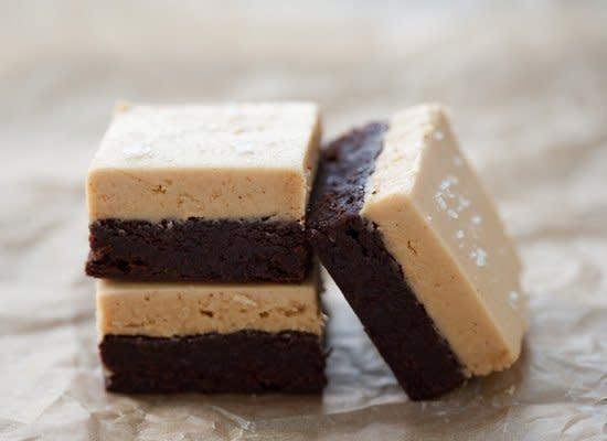 <strong>Get the <a href="http://www.loveandoliveoil.com/2011/11/peanut-butter-and-fleur-de-sel-brownies.html" target="_hplink">Peanut Butter and Fleur de Sel Brownies recipe</a> by Love and Olive Oil</strong> 