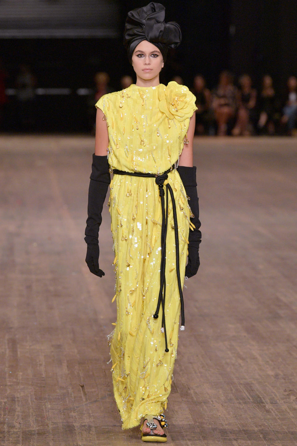 <p>The 16-year-old closed out NYFW as the last one down the runway at Marc Jacobs.</p>