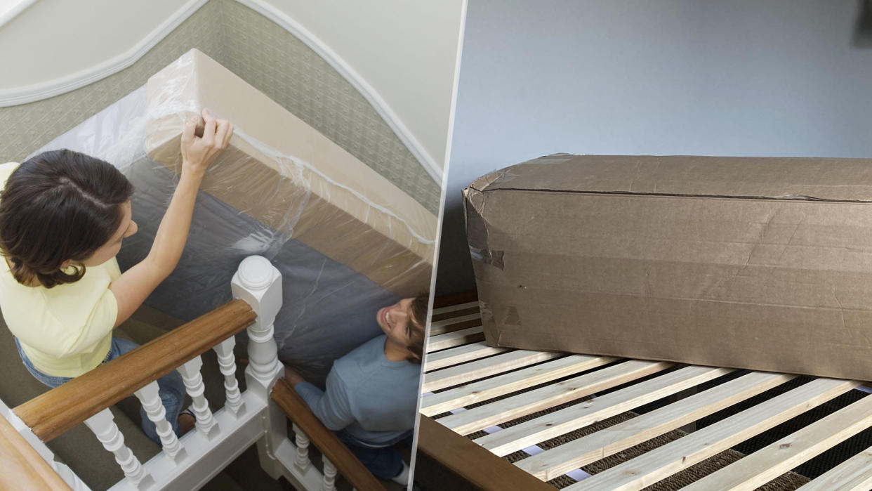  Mattress in a box vs traditional mattress. 