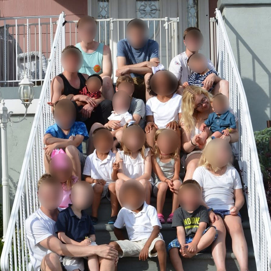 Brittany Jencik accidentally infected 17 of her 18 kids with COVID-19. Source: Facebook