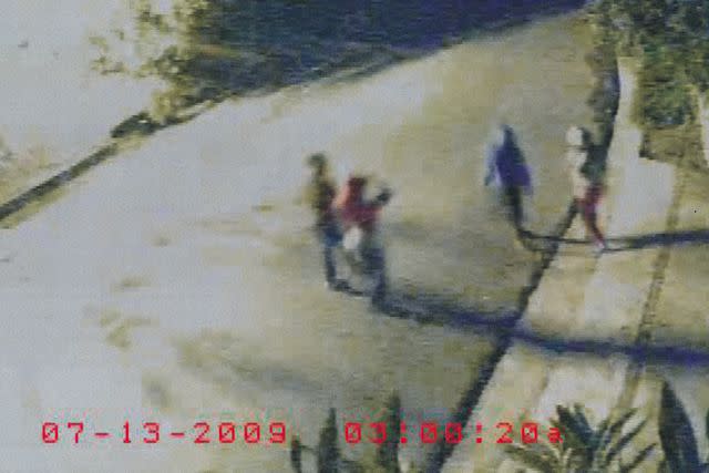 Netflix CCTV footage of the Bling Ring members in July 2009.
