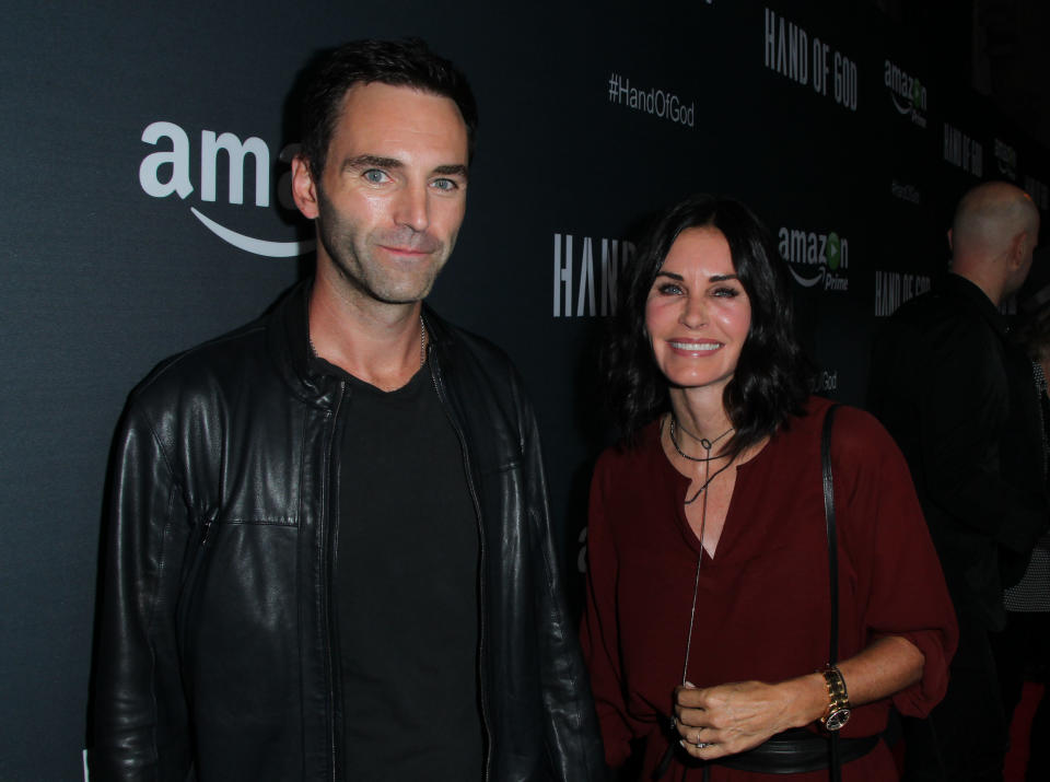 Johnny McDaid & Courteney Cox